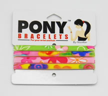 Pony Bracelets Asst. Florals